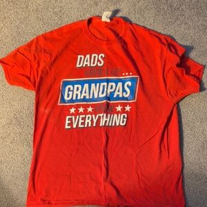 Red Graphic Tee for Men